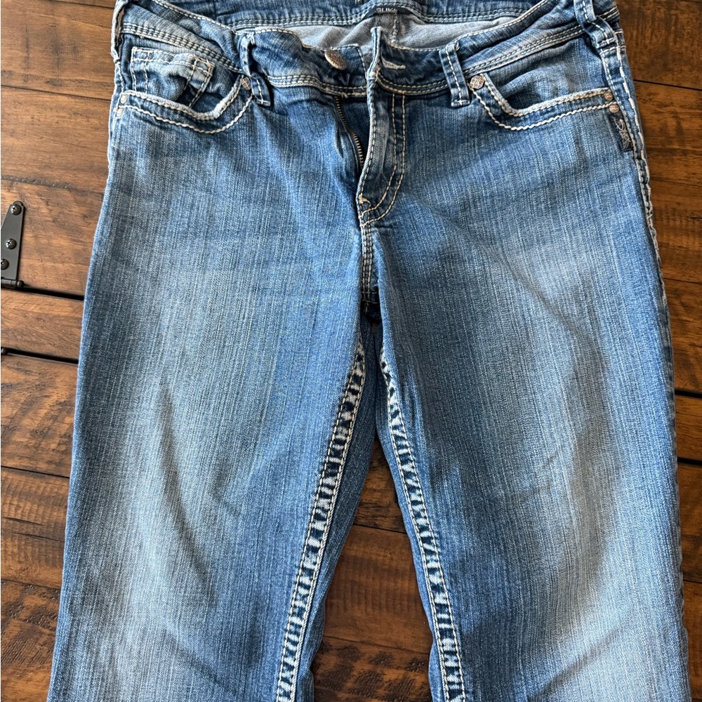 Silver Jeans Suki Bootcut Jeans Size 33x31 Medium Wash